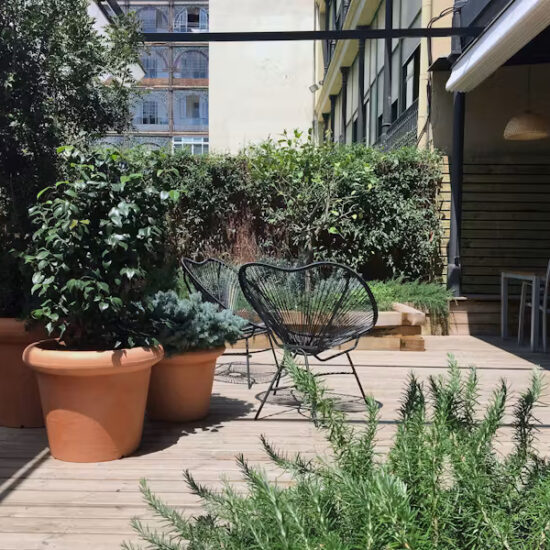 Patio interior