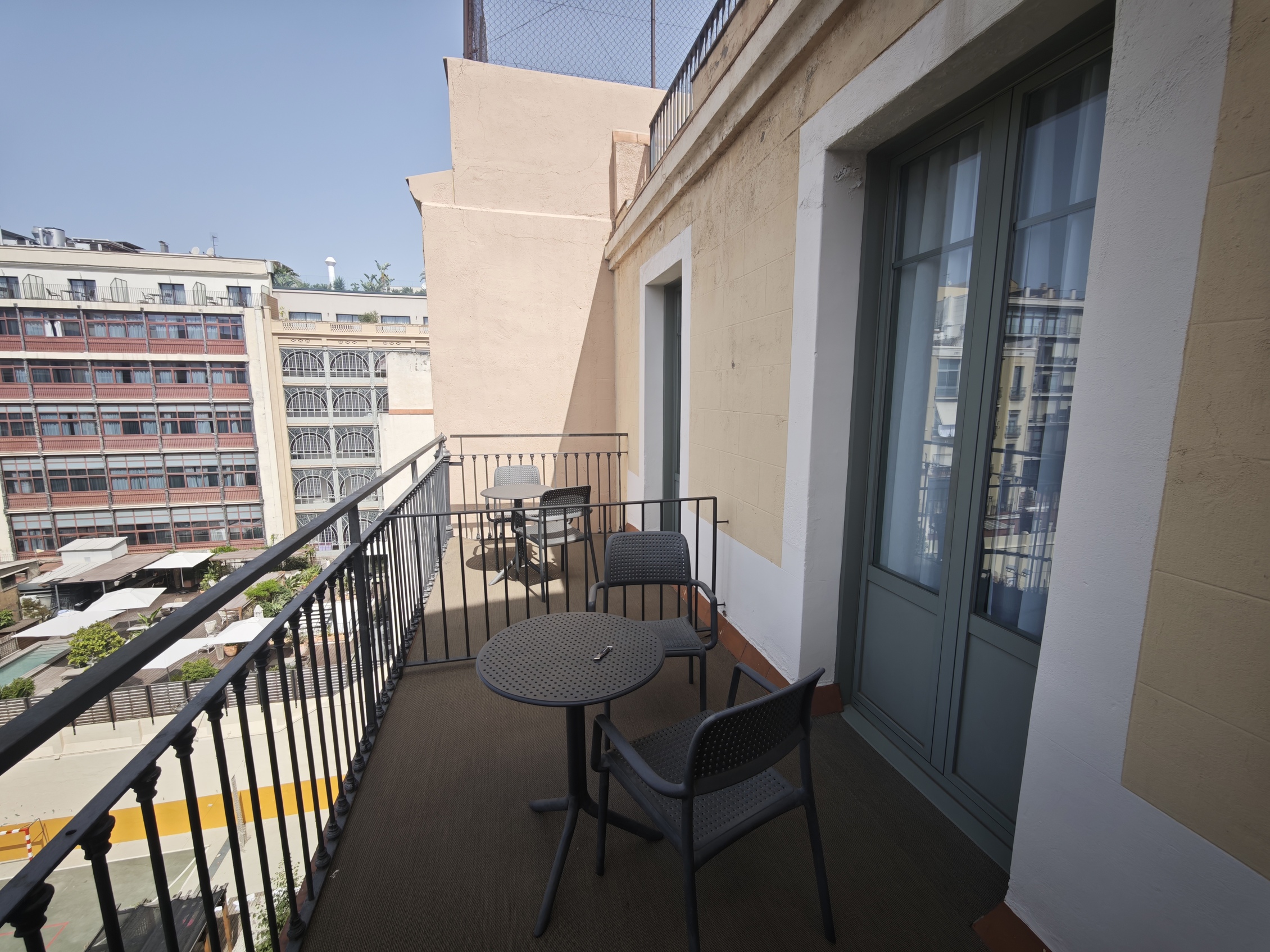 Hotel Ambit Confort doble con terraza interior